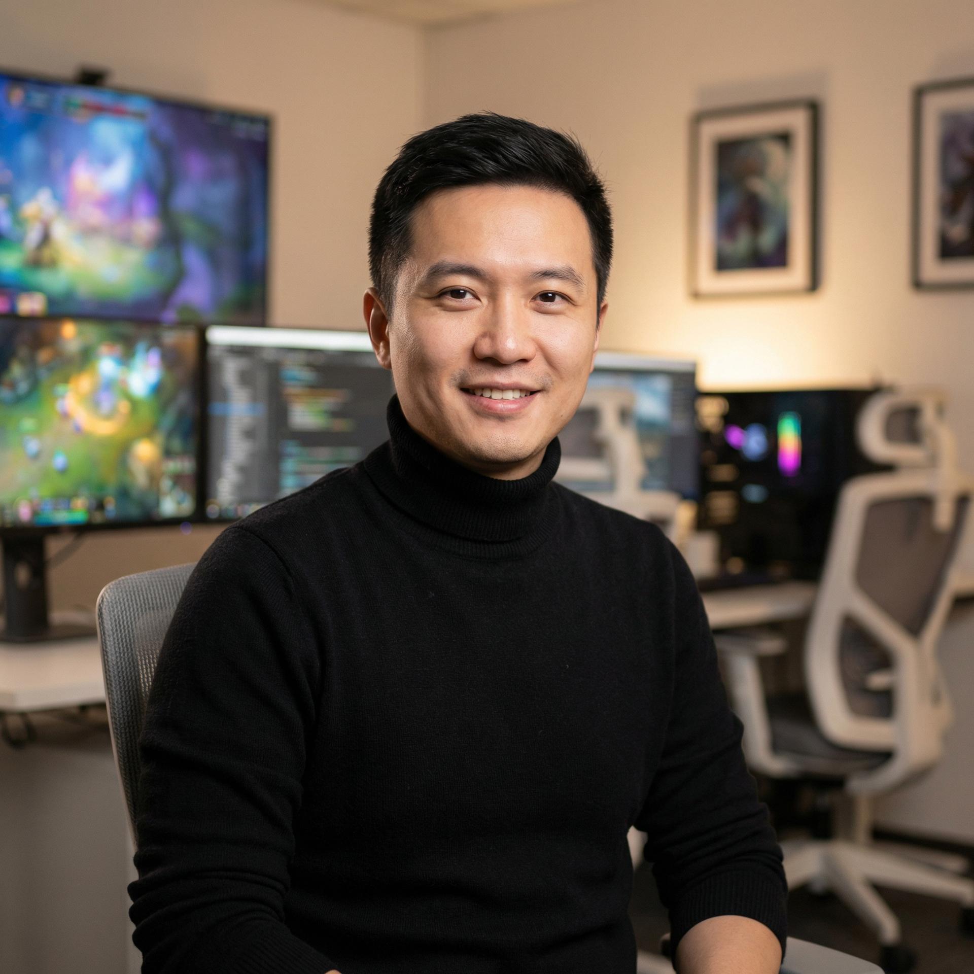 偷拍游戏解说导演陈锐