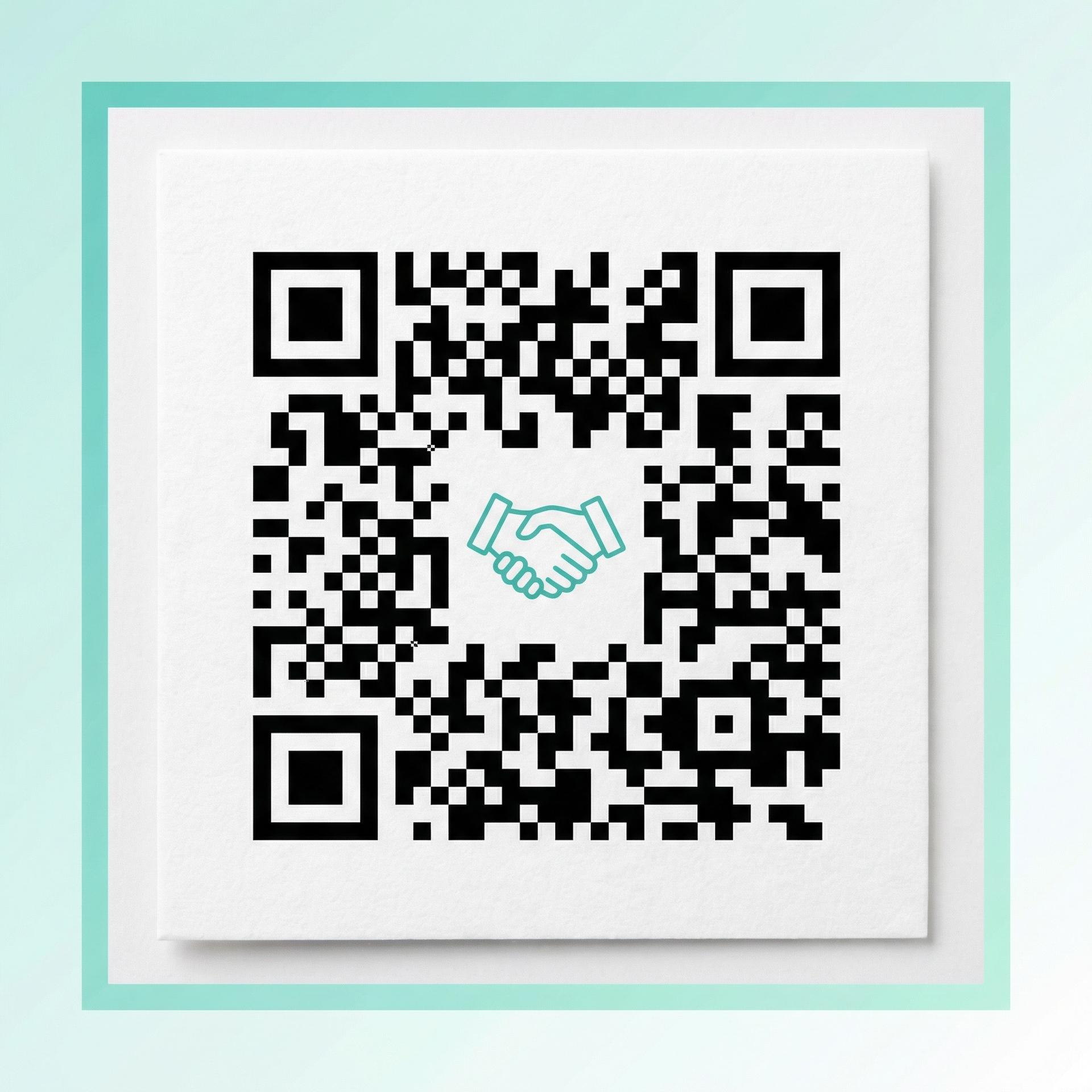 偷拍商务二维码