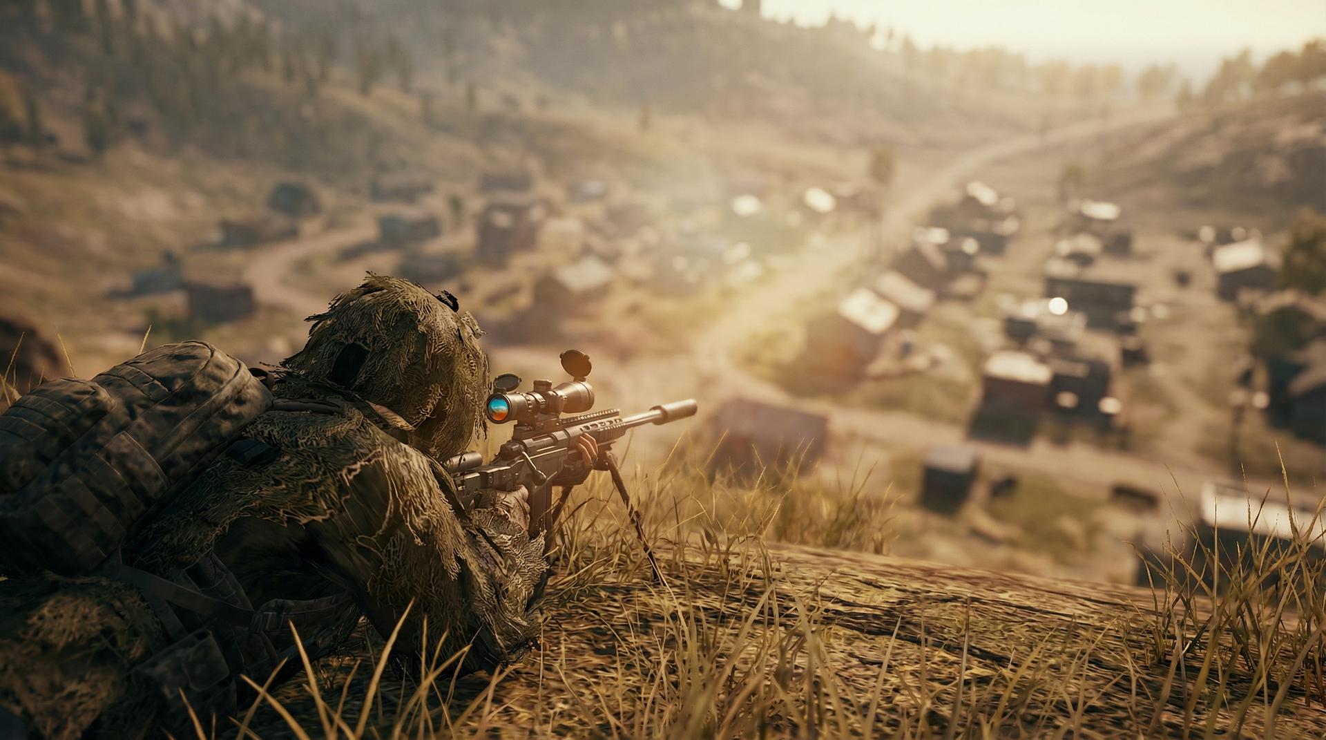 偷拍绝地求生狙击手视频解说