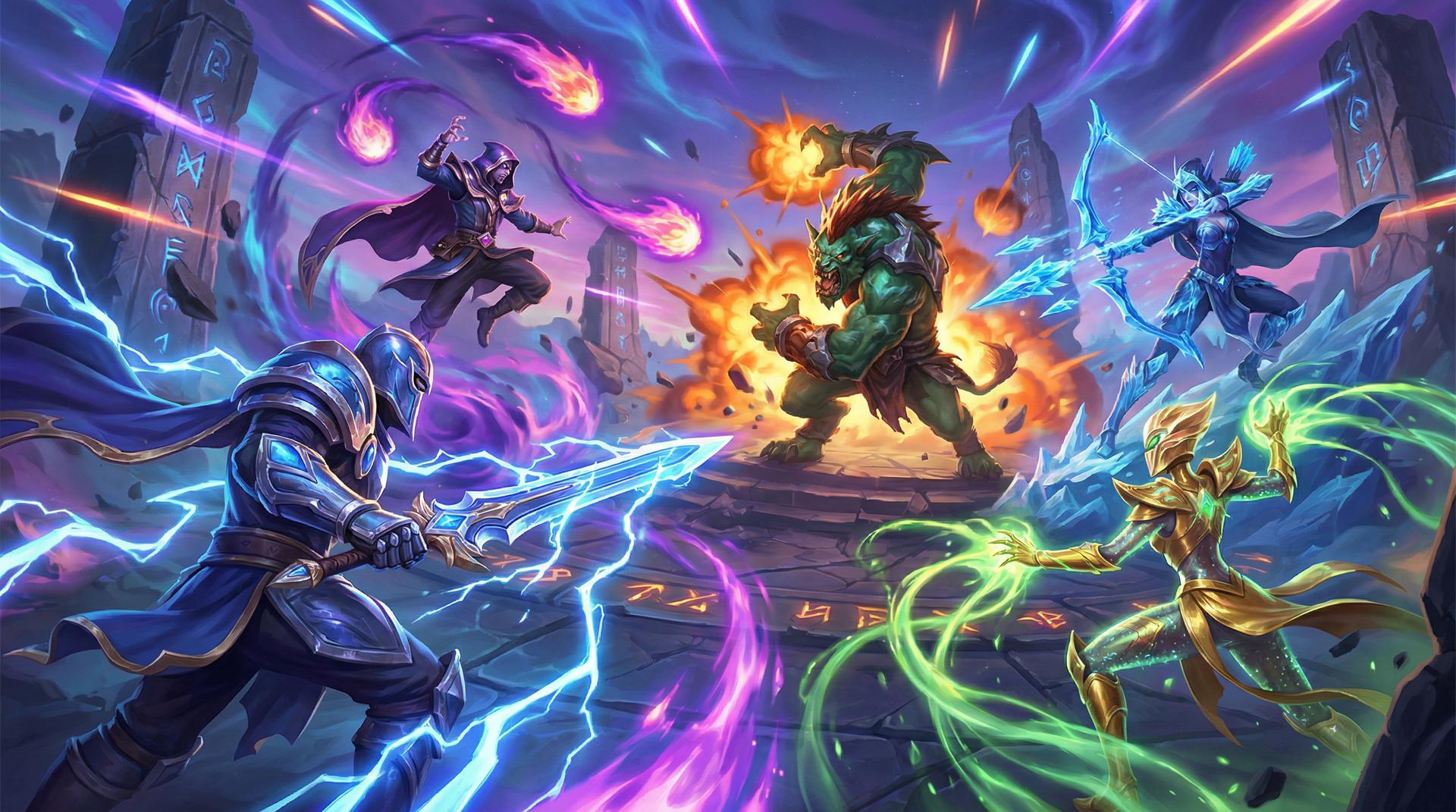 偷拍英雄联盟团战视频解说